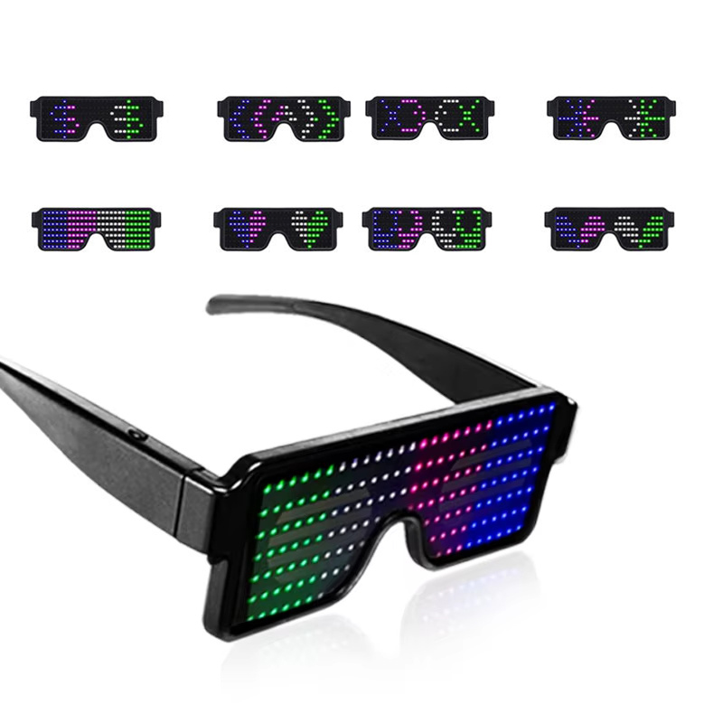 Glow In The Dark Party Glasses - LED 안경 라이트 업 다이내믹 파티