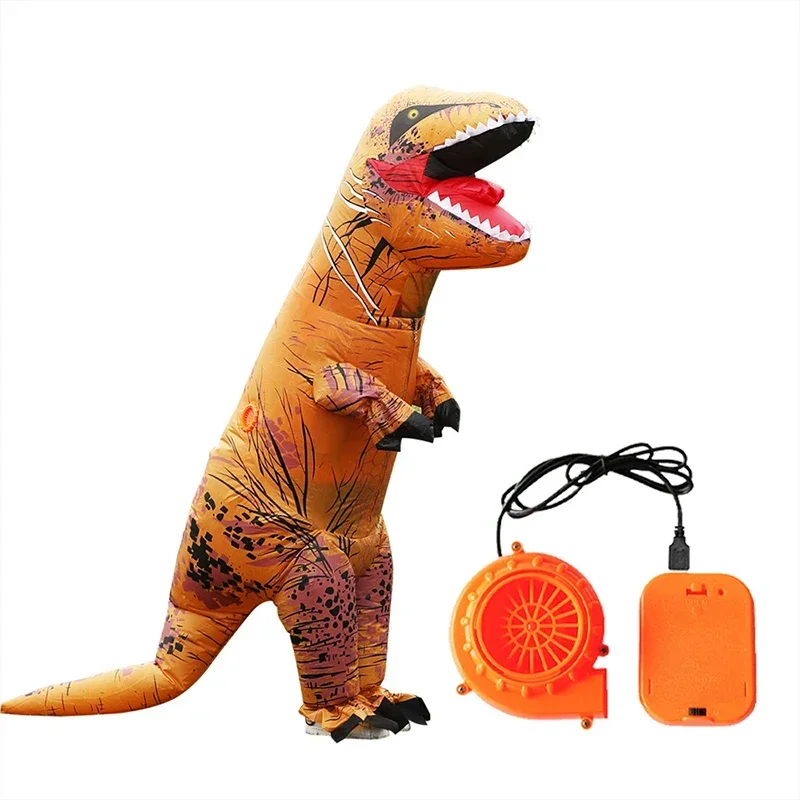 티라노사우르스 렉스 풍선 코스튬 마스코트, 애니메이션  - Inflatable Dinosaur Costume Adult 리뷰 및 가격