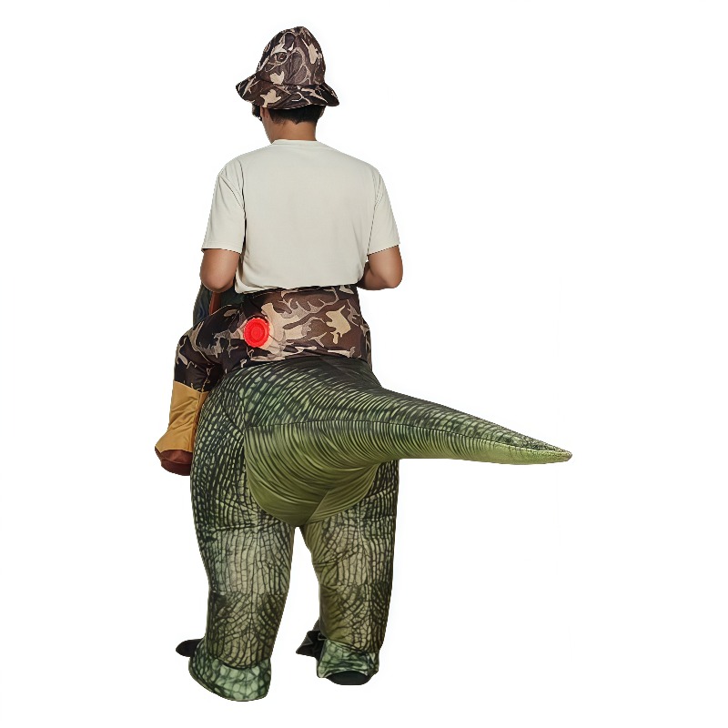 공룡 타기 풍선 의상, 부모-자녀 풍선 의상, 재미있는 - Inflatable Dinosaur Costume Adult 리뷰 및 가격