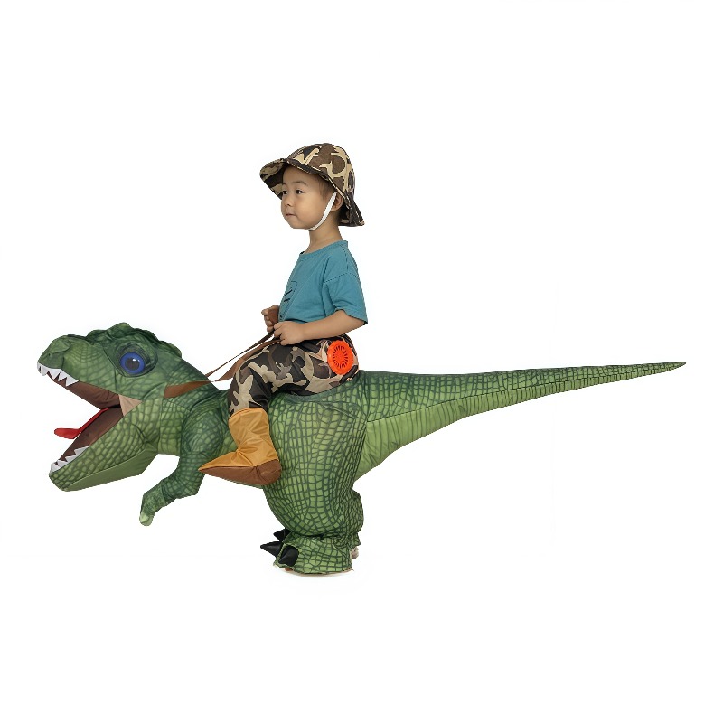 공룡 타기 풍선 의상, 부모-자녀 풍선 의상, 재미있는 - Inflatable Dinosaur Costume Adult 리뷰 및 가격
