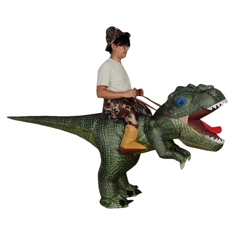 공룡 타기 풍선 의상, 부모-자녀 풍선 의상, 재미있는 - Inflatable Dinosaur Costume Adult 리뷰 및 가격