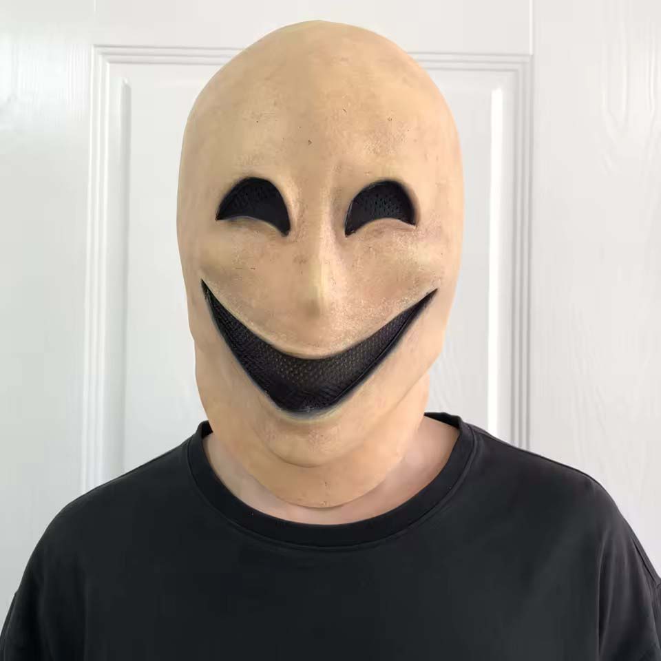 얼굴 없는 미소 짓는 남자 할로윈 슬렌더맨 마스크 무독 - Latex Alien Mask Realistic 리뷰 및 가격