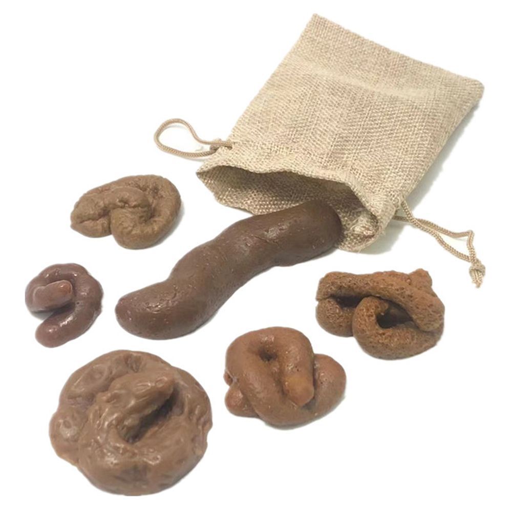 6개입 터드 트릭키 만우절 스트레스 해소 가짜 똥 재미 - Fake Poop Gag Gift 리뷰 및 가격