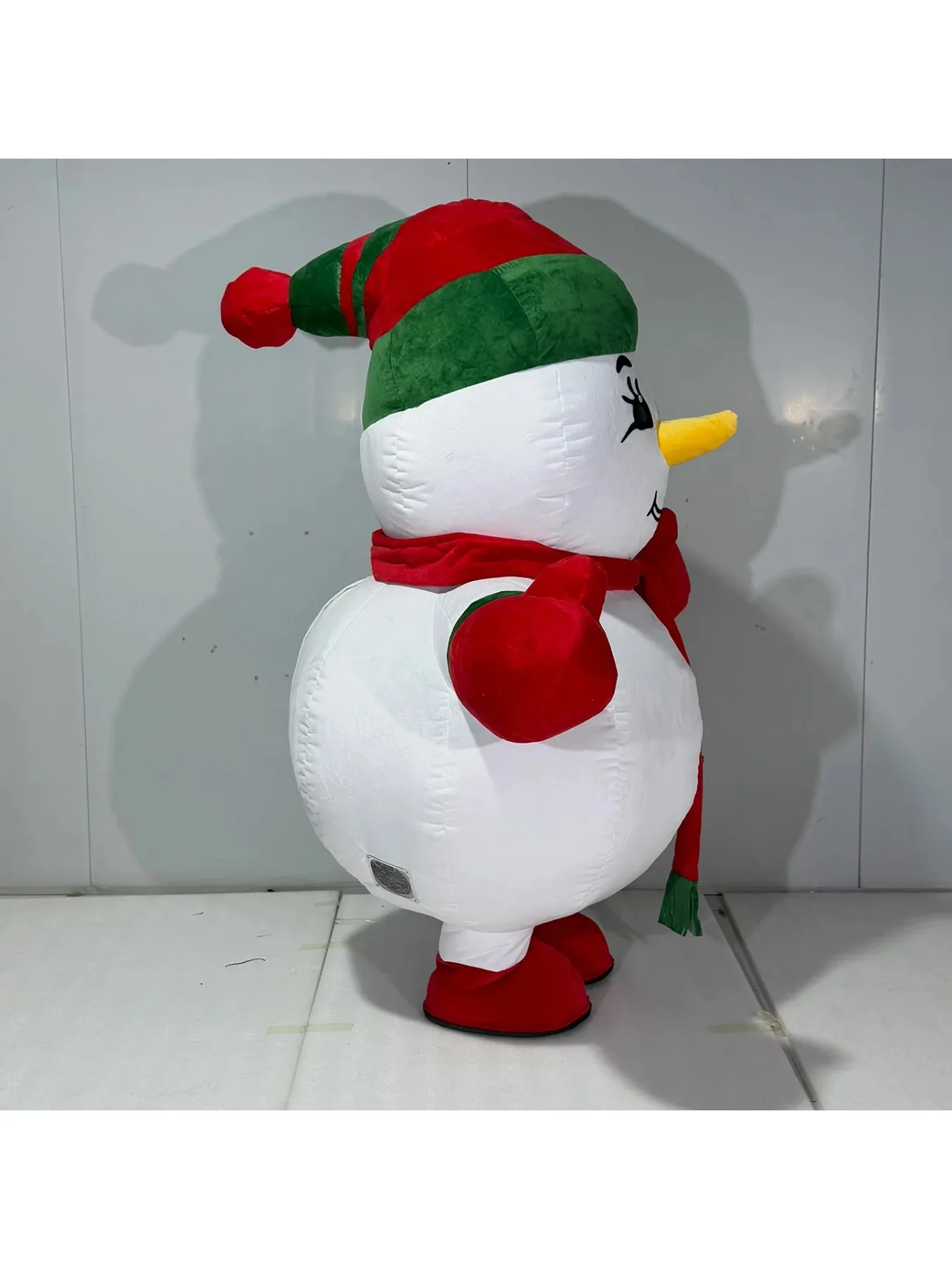 에어 펌프로 부풀릴 수 있는 눈사람 마스코트 의상, 성 - Costumes 리뷰 및 가격