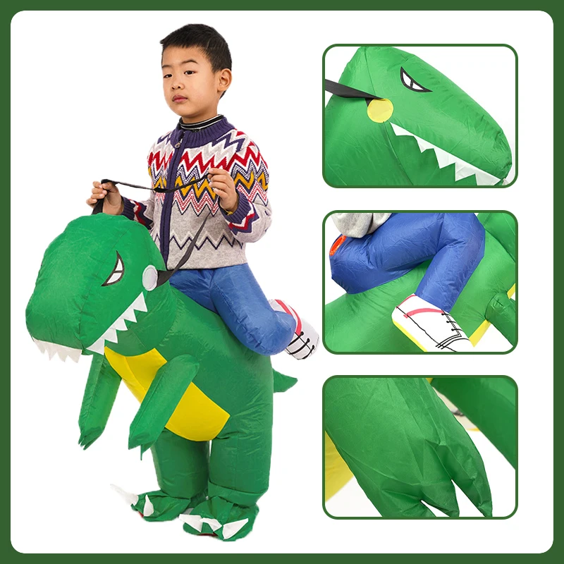 어린이 성인 풍선 공룡 코스프레 의상 할로윈 파티 어린 - Inflatable Dinosaur Costume Adult 리뷰 및 가격